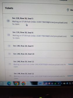 Dolphins VS Patriots  Lower Bowl Tickets.   6 Tickets Sunday Sept 14