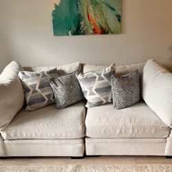 Off White/cream Couch 