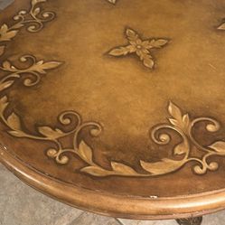 Beautiful Round Custom Hand Painted 