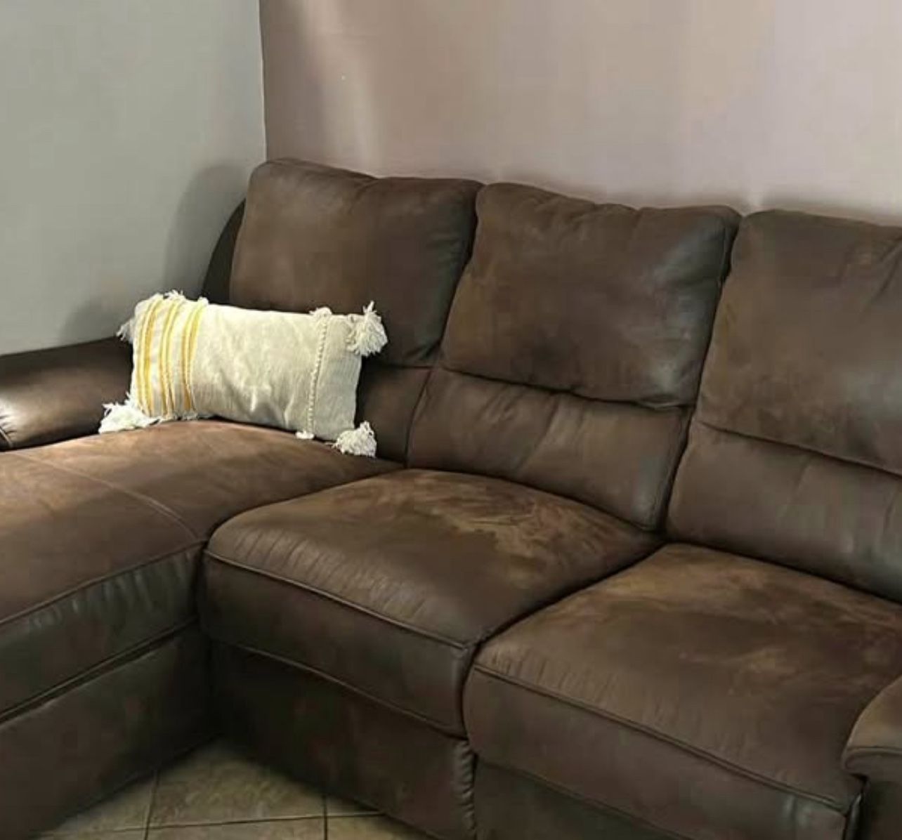 🚚 RECLINING L SHAPED OF SECTIONAL COUCH!!! 🚚 DELIVERY AVAILABLE!!! 🚚