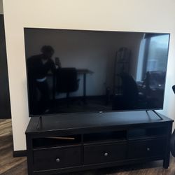 65 inch Onn Roku TV and Optional TV Stand (+$50)