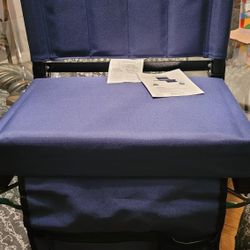  Wide Padded Cushion Stadium Chair