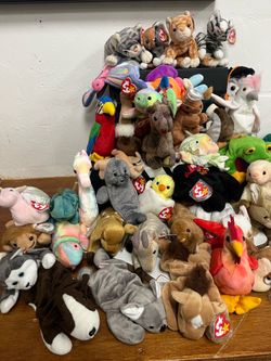 TY Beanie Babies Collection Estate Sale, list in description