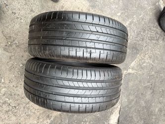 Set of 2 nice Pirelli P-zero 245/40/20  ( We install & balance)