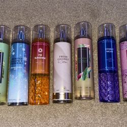 Bath and Body Works Sprays