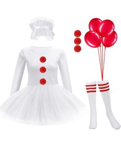 NEW! Women’s Pennywise Halloween Costume Set
