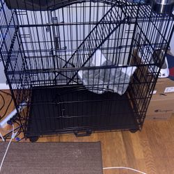 Ferret cage with all necessities. $250 obo