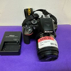 Nikon D3500 W/ AF-P DX Nikkor 18-55mm 