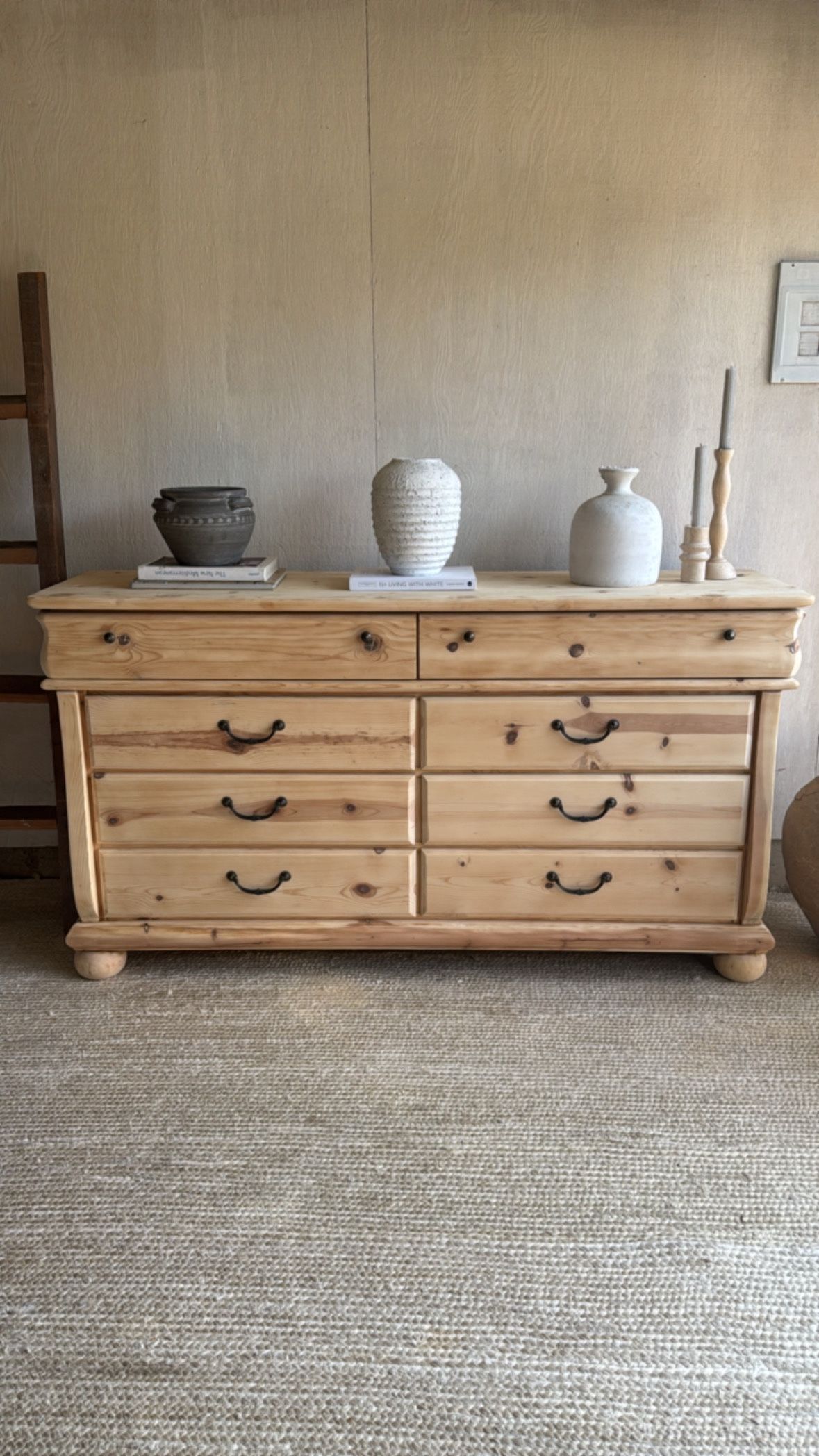 Vintage pine dresser