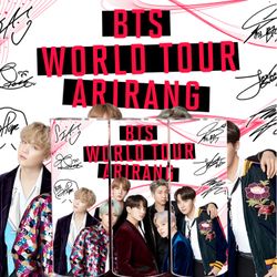 Bts world tour tumblers