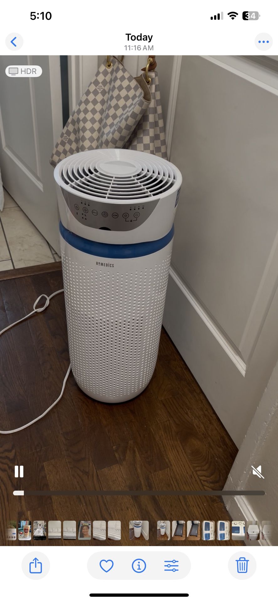 HOMEDICS Air Purifier 