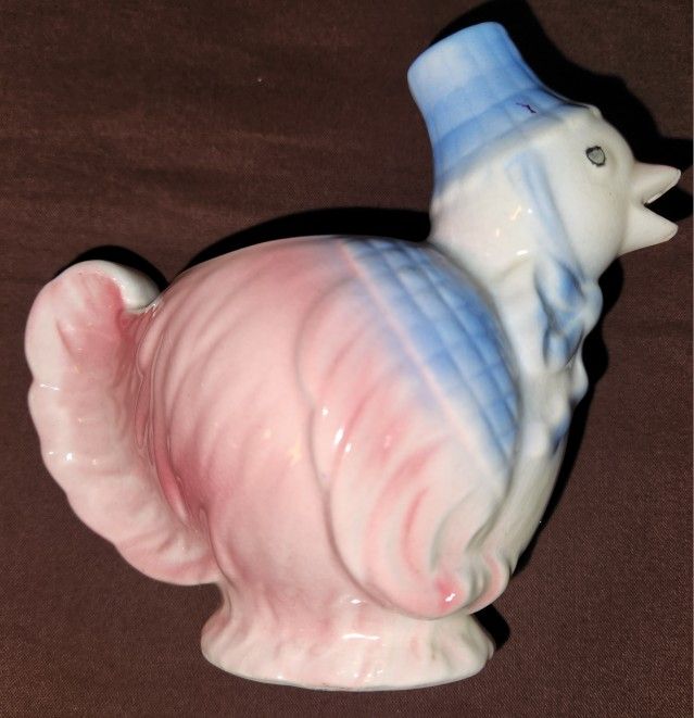 Vintage Ceramic Chicken Creamer Dish