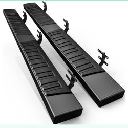 AUTOSAVER88 6 Inches Running Boards Compatible With 2019-2026 Dodge Ram 1500 New Body Style Crew Cab With 4 Full-Size Doors, Ram Nerf Bars Side Steps 