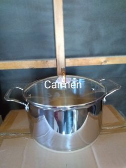 Olla de 6qt de acero inoxidable princess house