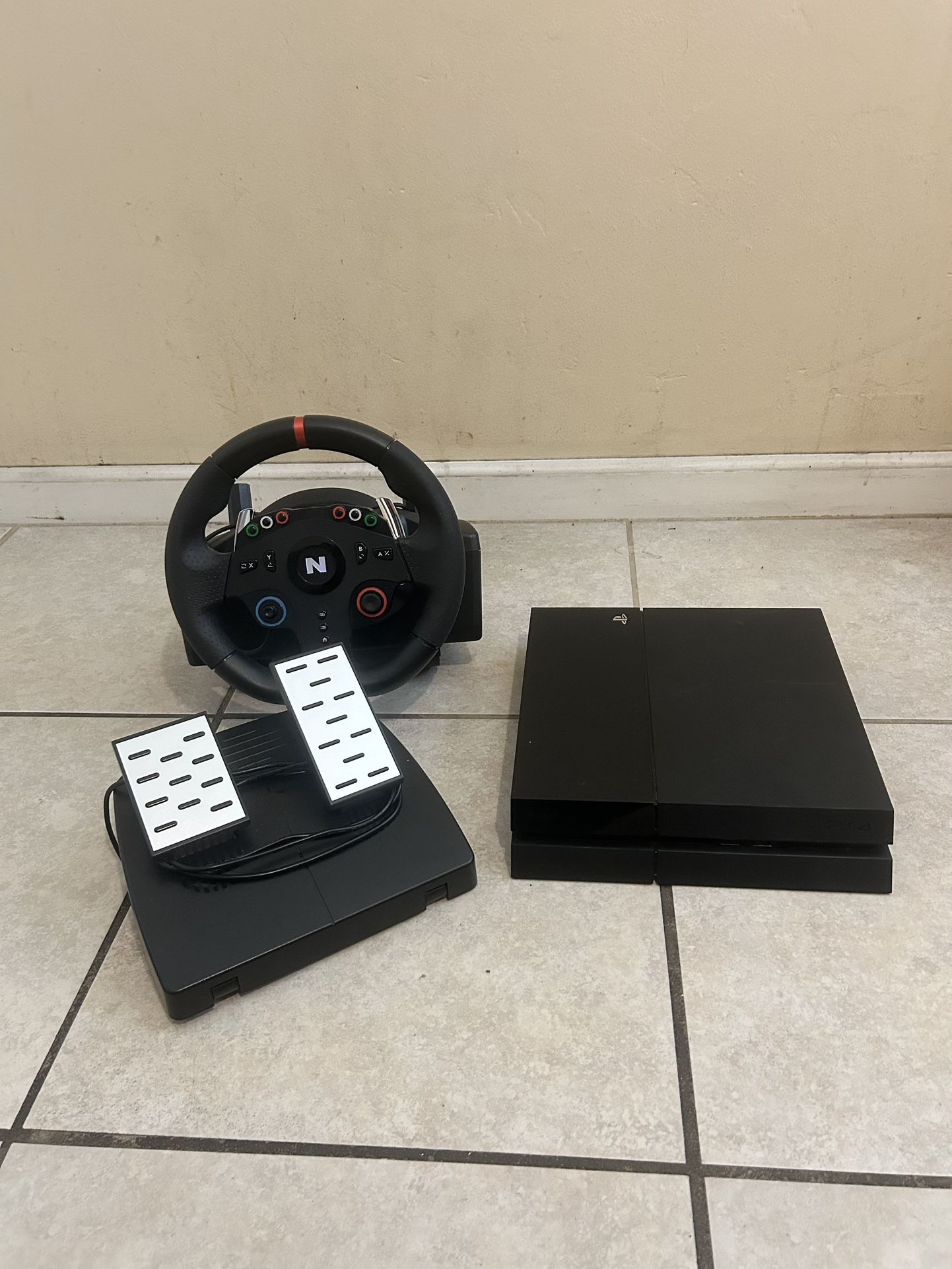 PS4 Racing Sim Bundle – Includes Wheel, Pedals & Shifter