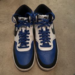 nike blue court visions 