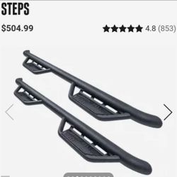Side Steps Havoc side steps for a 2021 Chevy Silverado Trail Boss CREW CAB