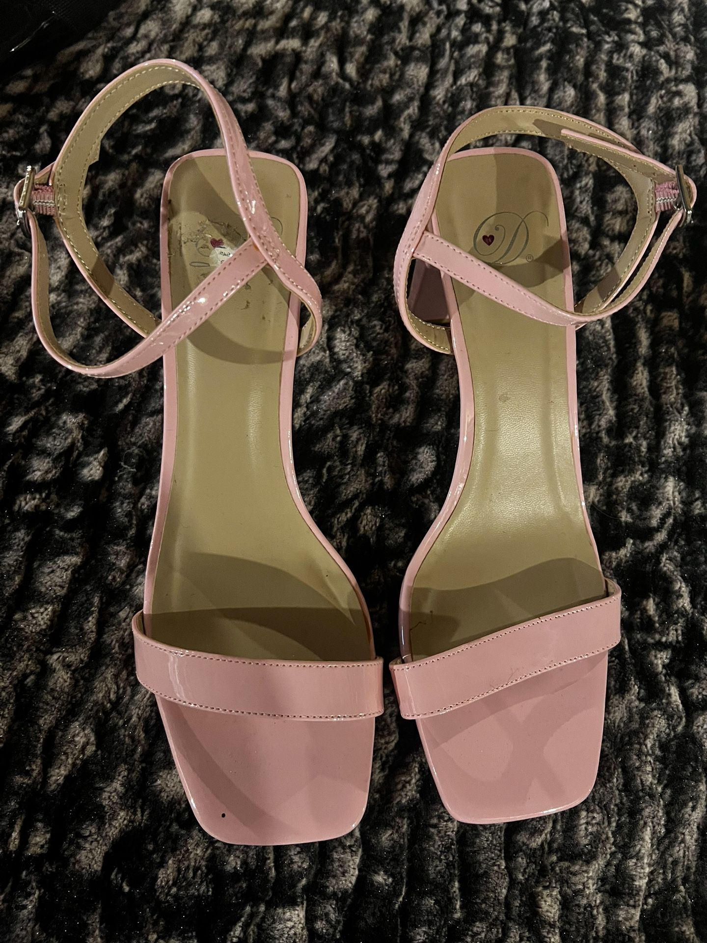 Pink Heels Size 8