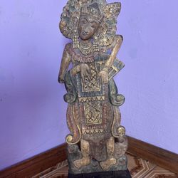 Hand Carved Indonesian Statue