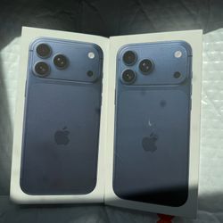 Apple iPhone 17 Pro Max Or 17 Pro Blue Unlocked $1325 Each 