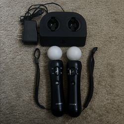 Sony Motion Controller Set with Charging Dock