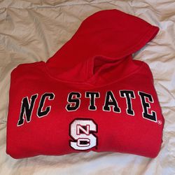 NC State Classic Red Hoodie Size Small 