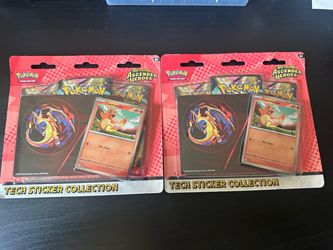 Pokémon Ascended Heroes Tech Sticker Collection.