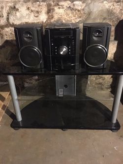 SHARP stereo system
