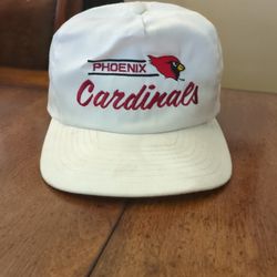 Vintage Rare Phoenix Cardinals  White Snapback
