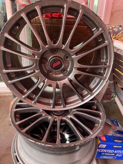 2011 Subaru STi Limited OEM Wheels 18”