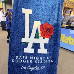 Dodgers Date Night Blanket 