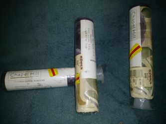 3 rolls of border. 15 yards