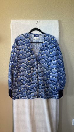 Ladies Crest scrub jacket-size M