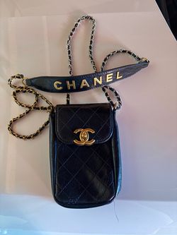 Chanel Black Quilted Mini Crossbody Bag