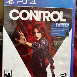Control - Sony PlayStation 4, NEW SEALED 
