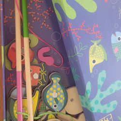 Djeco magnetic fishing game toddler kids fine motor skills