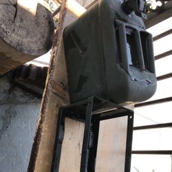 Gas Can With Holder
