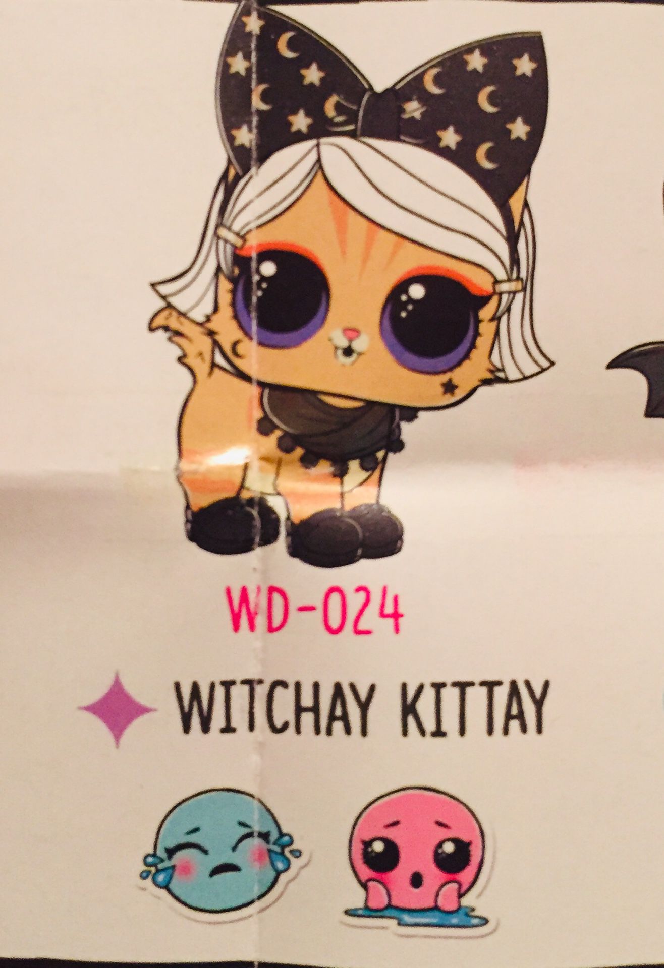 Witchay Kittay Lol Surprise Winter Disco Fluffy Pets series