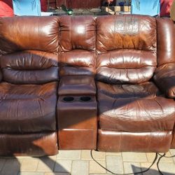 Love Seat Dual Power Reclining