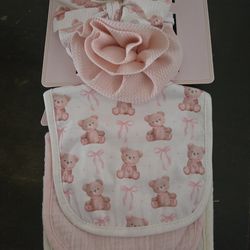 Baby bibs and head bows