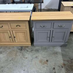 Modern Sideboard Buffet Cabinet,Kitchen Storage Cabinet for Dining Room with 2 Drawers and 2 Doors,(new in box)($90 each)