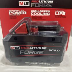 Milwaukee M18 Battery XC8.0