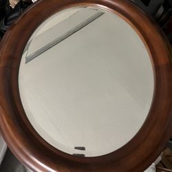 Wooden Mirror 26”x30”