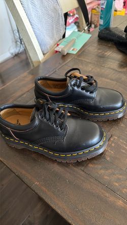 Dr. Martens Black Leather Oxford Shoes