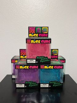 NeeDoh Nice Cube – Best-Selling Sensory Fidget Toy | Assorted Colors | Last Chance Sale