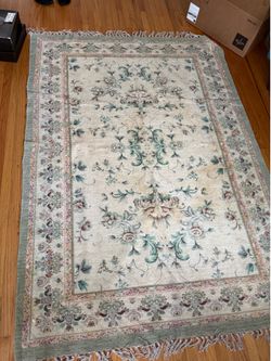 Urban Outfitters Lola Floral Digital Printed Chenille Rug