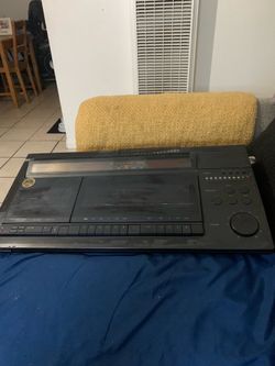HITACHI MX-W30 STEREO CASSETTE RECEIVER CD PLAYER Working
