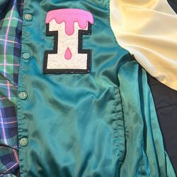 Ice Cream Triplets Letterman Jacket