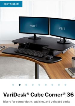 36 inch corner varidesk