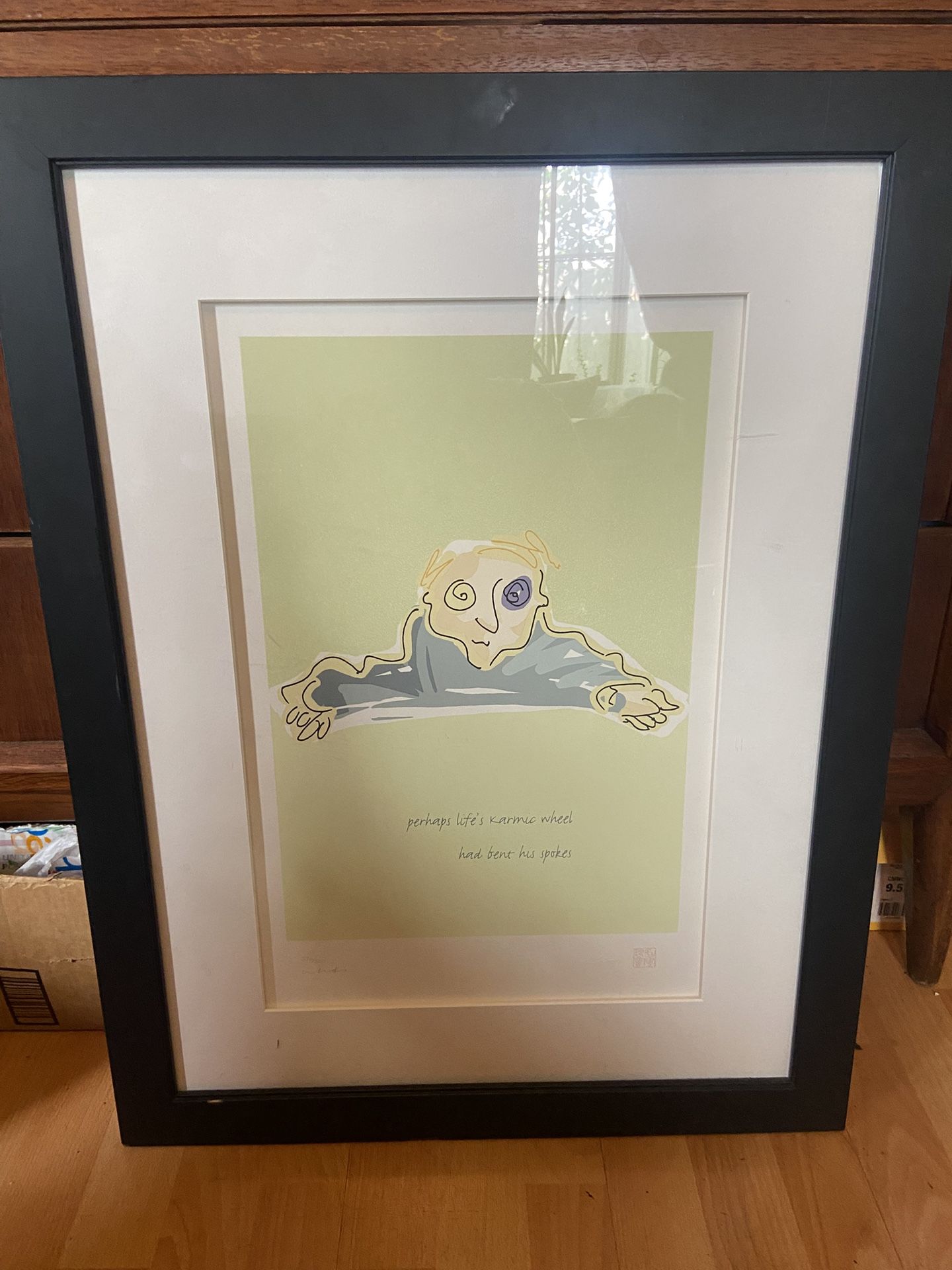 John Lennon, Signed Art Print Karma